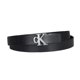 thumbnail image 1 of Cinturón Calvin Klein 25 mm con placa de logo CK, 1 of 5
