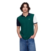Polo Gap Novelty Logo Para Hombre Rain Forest Green, Talla S