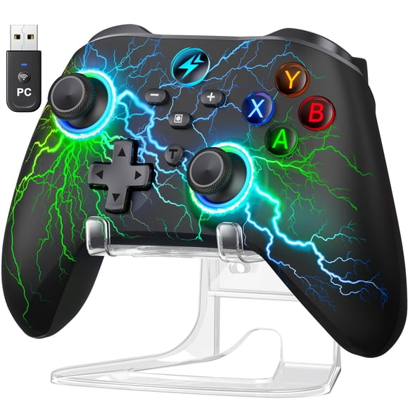 Controlador Inalámbrico para Juegos GAMSINGY RGB Turbo 1000mAh