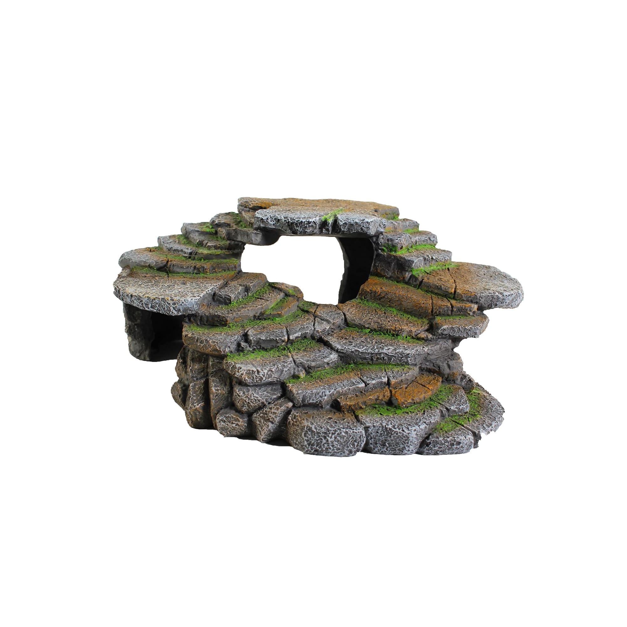 Escondite para reptiles Penn-Plax Shale Scape grande de 28 cm