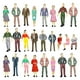 thumbnail image 3 of 50 Figuras De Personas A Escala HO 1:50 Para Escenas En Miniatura De Estaciones De Tren, 3 of 5
