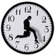 thumbnail image 3 of 10 "/ 12" Reloj De Pared Moderno Sala De Estar Silenciosa Decoración De Baño Adorno 25cm, 3 of 3
