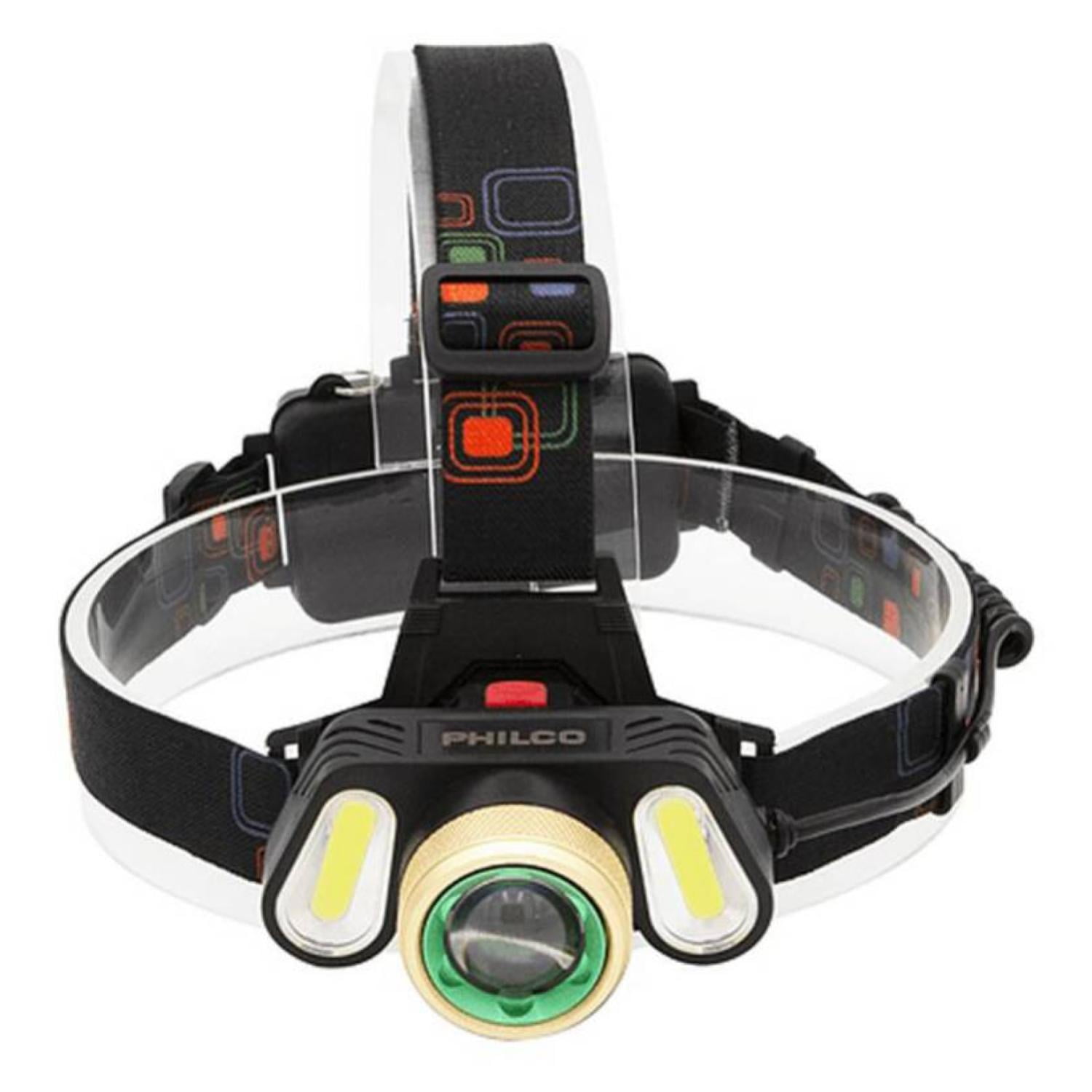 Linterna Led 1000 Lumenes De Cabeza Tipo Cintillo Philco