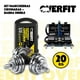 thumbnail image 2 of Mancuernas Cromadas 20kg Ajustables + Barra Unibles Overfit, 2 of 10