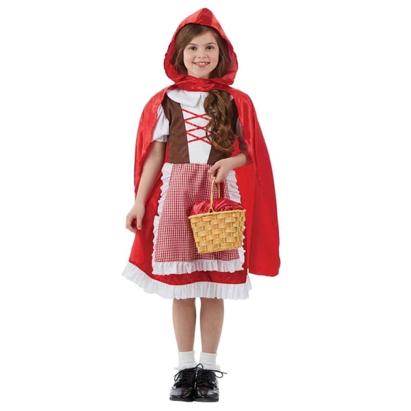 Disfraz divertido de caperucita roja para niñas de talla grande