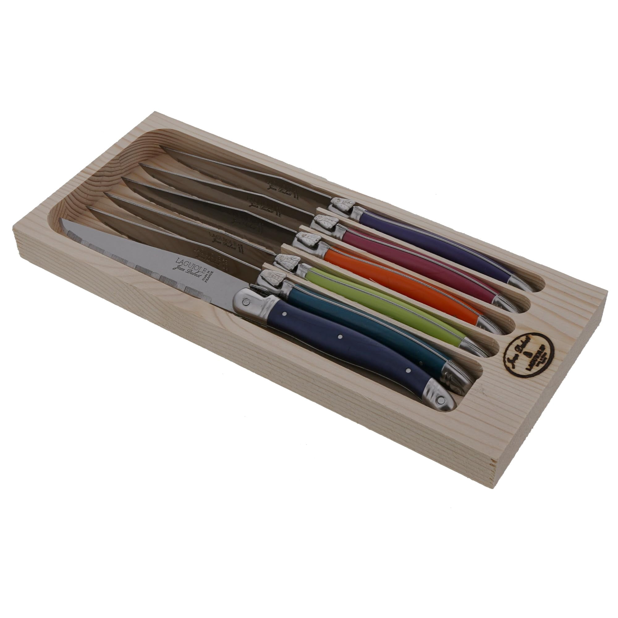 Cuchillos Para Carne Jean Dubost Laguiole Paris De Acero Inoxidable X6