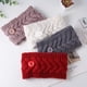 thumbnail image 4 of Paquete de 4 diademas de invierno para mujeres con botones para máscara, Tejido a punto, diademas calientes, diademas con orejas de ganchillo para mujeres y niñas, 4 of 7
