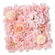 thumbnail image 4 of Panel De Pared De Flores Artificiales De 15 Pulgadas X 15 Pulgadas Rosa De Seda Para Decoración De Fiesta De Boda Rosa Claro, 4 of 5