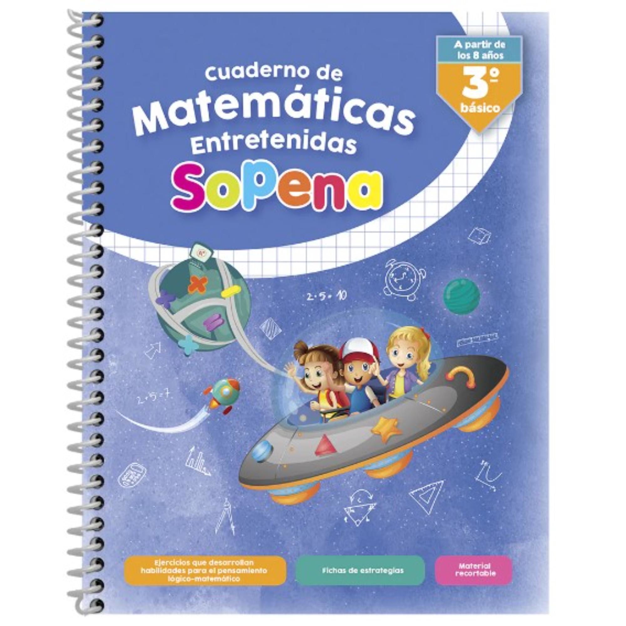 Pen&Gear - Cuaderno De Matemáticas 3° Básico