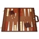 thumbnail image 1 of Juego de Backgammon Middleton Games Estuche Marrón de 46 cm, 1 of 6