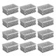 thumbnail image 2 of La caja dulce de la forma del caramelo dulce 12pcs del banquete de boda favorece la plata, 2 of 5