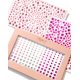thumbnail image 5 of Pegatinas de Gemas MERCY LONDON 3 Hojas Rosa para Manualidades DIY, 5 of 6