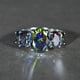 thumbnail image 1 of Fashion Eternity Rings Luxury Jewelry Wedding Engagement For Women Girls Gift, 1 of 3