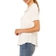 thumbnail image 4 of INSPIRE CHIC Camisa Suave con Cuello de Muñeca Vintage para Mujer M Blanca, 4 of 8