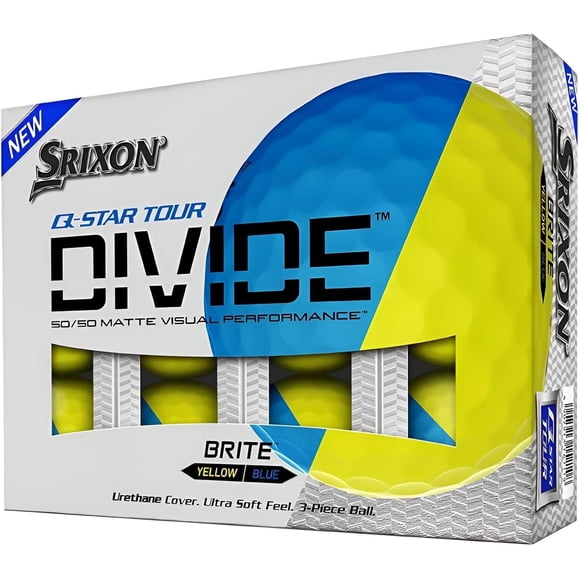 Pelota de golf Srixon Q-Star Tour Divide Blue