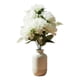 thumbnail image 2 of Set 3 Ramo Floral Ornamental Artificial Diseño Peonía Jhn, 2 of 3