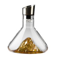 Magideal - Decantador De Vino Tinto Decantador Iceberg Decantador Soplado A Mano Regalo De Vino Dispensador De Champán Para El Hogar Decantador De Vino Aireador 1600Ml