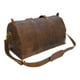 thumbnail image 1 of Bolso de Viaje de Cuero Café Tostado Tratur, 1 of 4