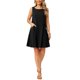thumbnail image 1 of INSPIRE CHIC Vestidos de Lino para Mujer Verano Sin Mangas Vestido Casual Suelto Flowy Mini Tanque de Playa con Bolsillos L Negro, 1 of 6