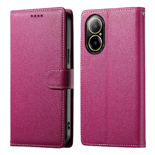 Funda para FOXDOCK Realme 12 Lite 4G– Cuero Premium, 3 ranuras para tarjetas, Protección contra impactos