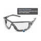 thumbnail image 4 of Gafas de Seguridad Gateway Safety Silverton de Montura Gris, 4 of 5