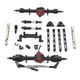 thumbnail image 1 of Kits De Montaje Delantero Y Trasero De Accesorios De Coche RC Para Coche MN82 LC79 MN78 1/12 RC Negro, 1 of 2