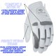 thumbnail image 3 of Guante de golf Bionic Performance Grip Pro de cuero premium para hombre, 3 of 7