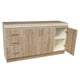 thumbnail image 3 of MUEBLE DE COCINA BASE 1600 MM ESTRUCTURA MELAMINA BLANCA FRENTE MELAMINA NODO, 3 of 5