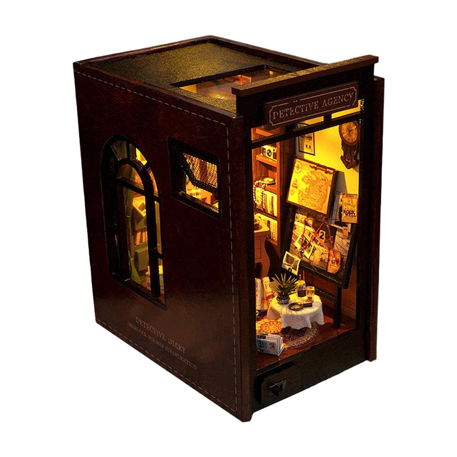 Bothyi - Kits De Casas De Muñecas En Miniatura De Madera, Manualidades, Kits De Estanterías Para Regalar A Adolescentes Y Niños