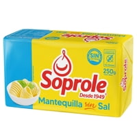 Mantequilla Sin Sal 250 G Soprole