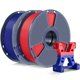 thumbnail image 1 of Filamento para impresora 3D SUNLU PETG de 1,75 mm, 2 kg, paquete rojo+azul, 1 of 7