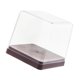 thumbnail image 4 of Caja De Almacenamiento Para Tetera, Vitrina Transparente Para Mesa Auxiliar, Sala De Estudio, Oficina, Base Marrón, 4 of 5