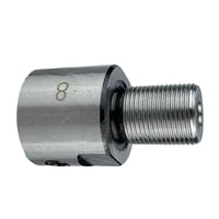 Magideal - Adaptador De Conector De De Mandril De Taladro Eléctrico, Accesorios De Torno De Carpintería, Accesorio Para Torno, Molino De Banco, Perforación 8 Mm