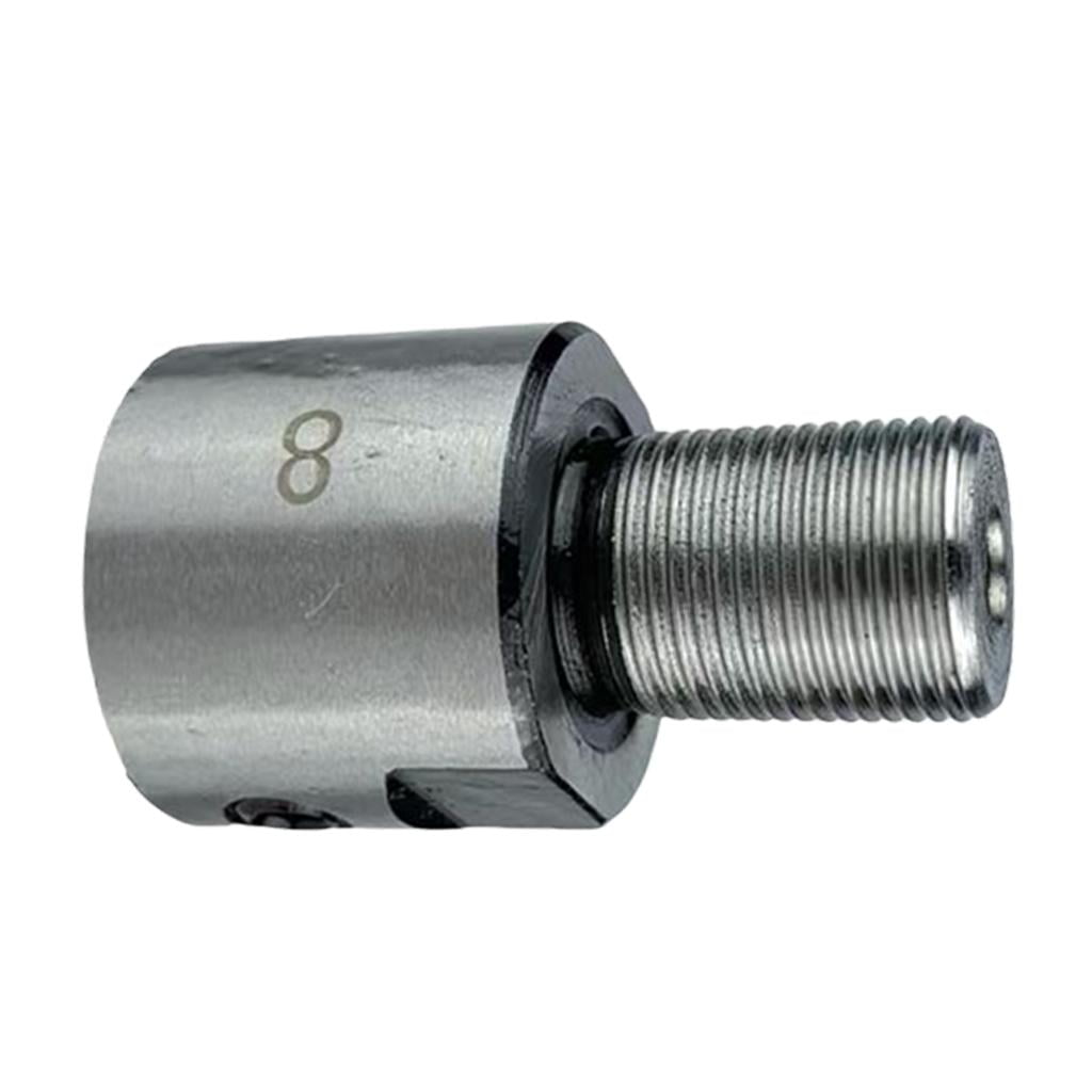 Magideal - Adaptador De Conector De De Mandril De Taladro Eléctrico, Accesorios De Torno De Carpintería, Accesorio Para Torno, Molino De Banco, Perforación 8 Mm