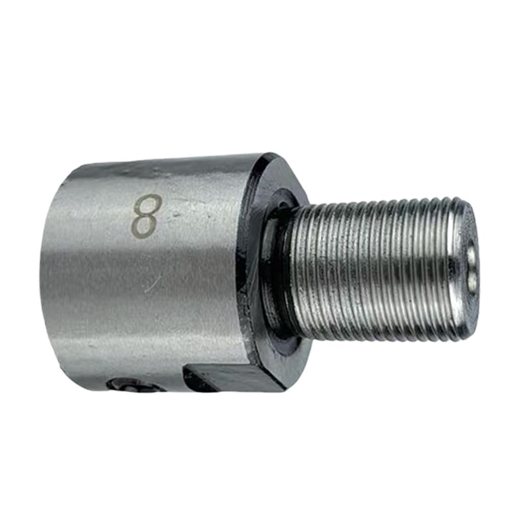 Magideal - Adaptador De Conector De De Mandril De Taladro Eléctrico, Accesorios De Torno De Carpintería, Accesorio Para Torno, Molino De Banco, Perforación 8 Mm