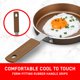 thumbnail image 4 of Sartén pequeña antiadherente para huevos y tortillas Bakken-Swiss Copper, 5.5 pulgadas, 4 of 7