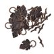 thumbnail image 1 of 10 Conjuntos Hoja OT Corchetes de palanca Conectores de broche de joyería Joyería DIY Platino, 1 of 5