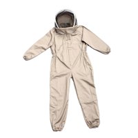 Magideal - Traje De Abeja Profesional, Traje De Apicultor, Albaricoque, Cuerpo Completo, Poliéster, Con Capucha Para Apicultores Principiantes, Hombres Y Mujeres Sg