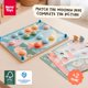 thumbnail image 2 of Rompecabezas de tablero de clavijas Nene Toys 2+ - combinación de colores pastel, 2 of 7