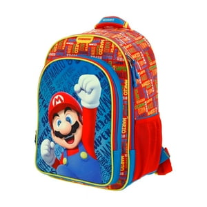 Mario Bros - Mochila Infantil Original Super Mario
