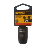 Dado De Impacto 9/16"" Con 6 Puntos Dewalt Dwmt75122Osp