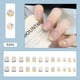 thumbnail image 1 of Uñas postizas europeas, uñas postizas con acabado UV, brillantes, cobertura total, uñas postizas artificiales, uñas para mujer, 1 of 5