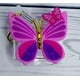 thumbnail image 2 of Soporte Pocketbac Bath & Body Works con mariposas dobles, color rosa, 2 of 4