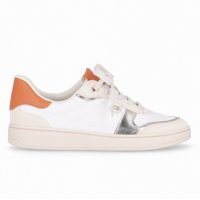 Zapatilla Mujer Blanco/Naranjo Beta Piccadilly