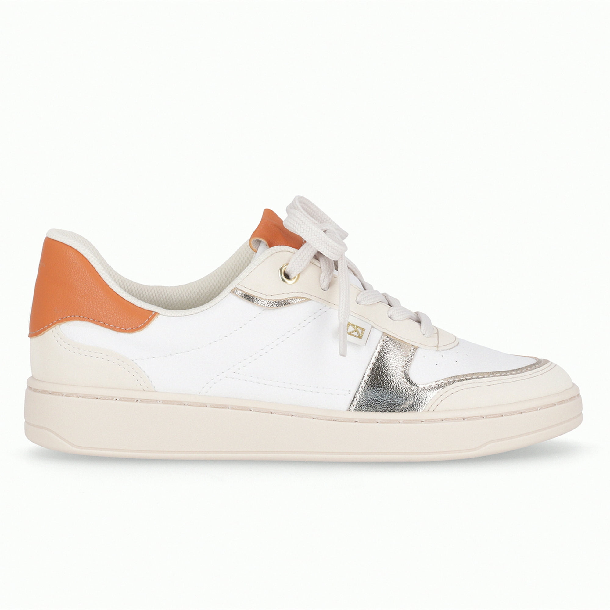 Zapatilla Mujer Blanco/naranjo Beta Piccadilly