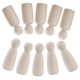 thumbnail image 5 of 10 Piezas De Mu?ecas De Madera Con Clavija, Cuerpos De Personas De Madera, Juguetes De Cumplea?os Para Ni?os DIY Mezclados, 5 of 5