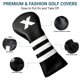 thumbnail image 5 of Cubiertas para Palos de Golf Ecsoiam 4 uds Cuero PU Retro, 5 of 7