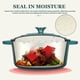 thumbnail image 2 of Libro de cocina Dutch Oven Overmont de hierro fundido esmaltado de 7 cuartos de galón con tapa, 2 of 8