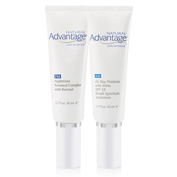 Kit de Cuidado de la Piel Natural Advantage Día SPF 15 Noche Retinol