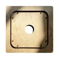 Magideal - -Troquel De Corte, Joyería Artesanal, Forma De Bandeja, Base De Madera, Herramienta De Moldeado Resistente Para Manualidades Diy, Organizador De Joyas